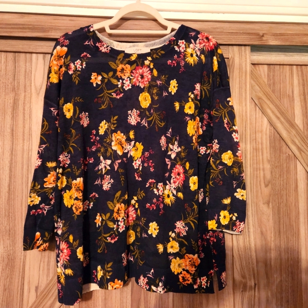Ann Taylor Loft Large Lightweight Sweater